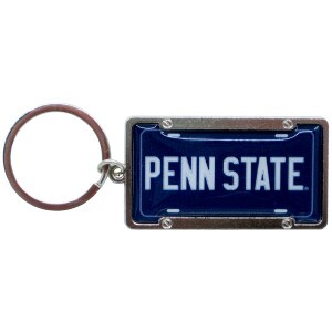keychain Penn State license plate